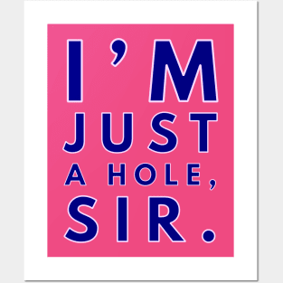 Just A Hole Posters and Art